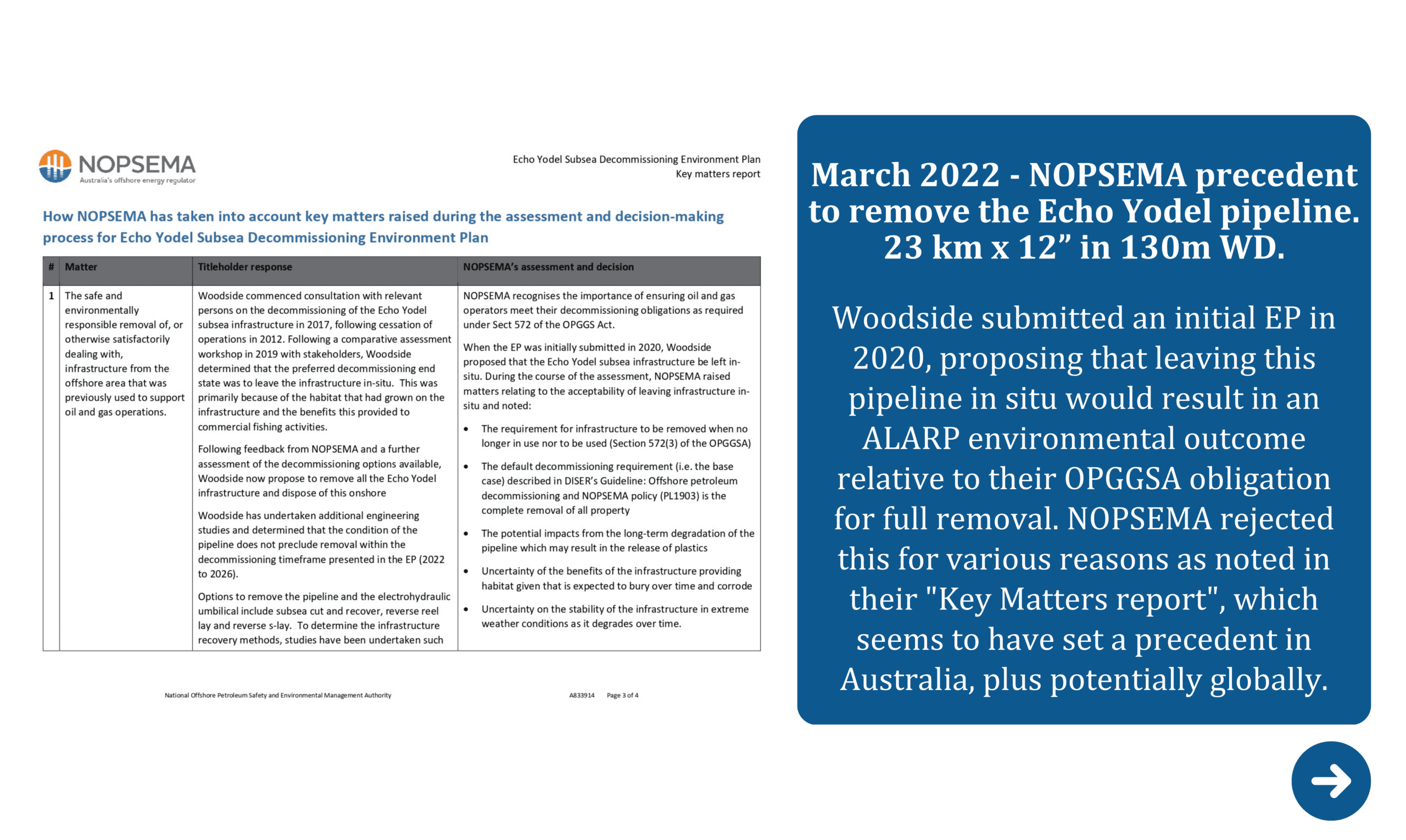 Restore Subsea milestone and achievement subsea engineering offshore decommissioning industry progress