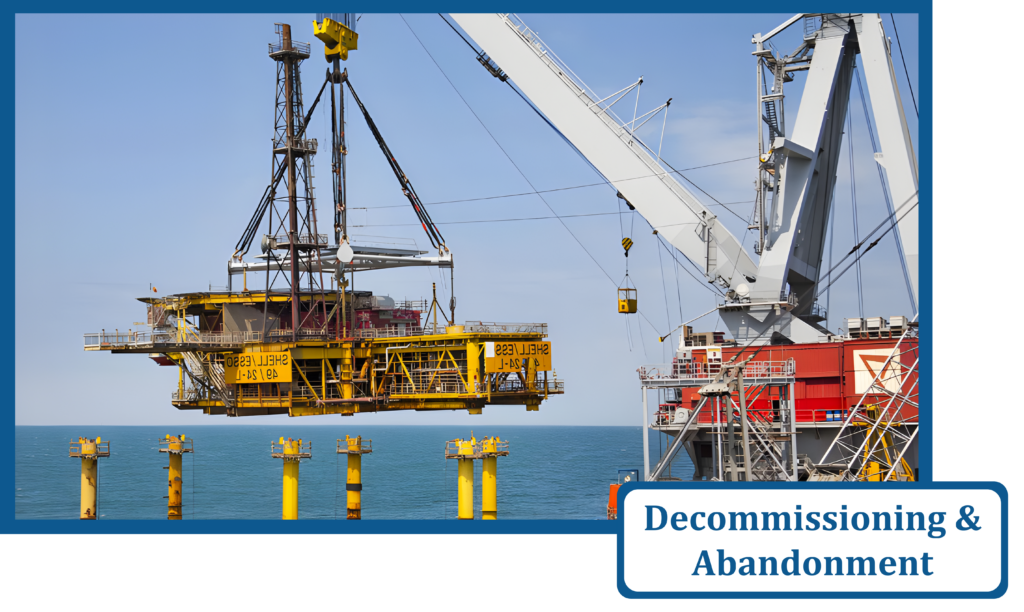 offshore platform removal decommissioning and abandonment crane vessel subsea engineering operations