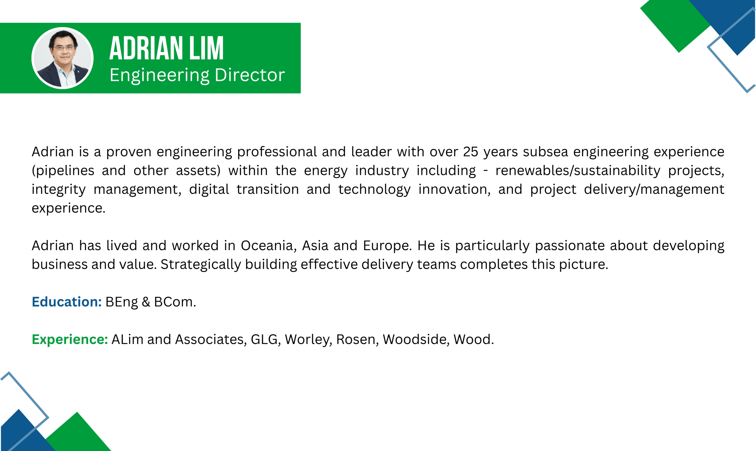 Subsea Engineering & Pipeline Integrity Specialist | Offshore Energy Solutions Expert
